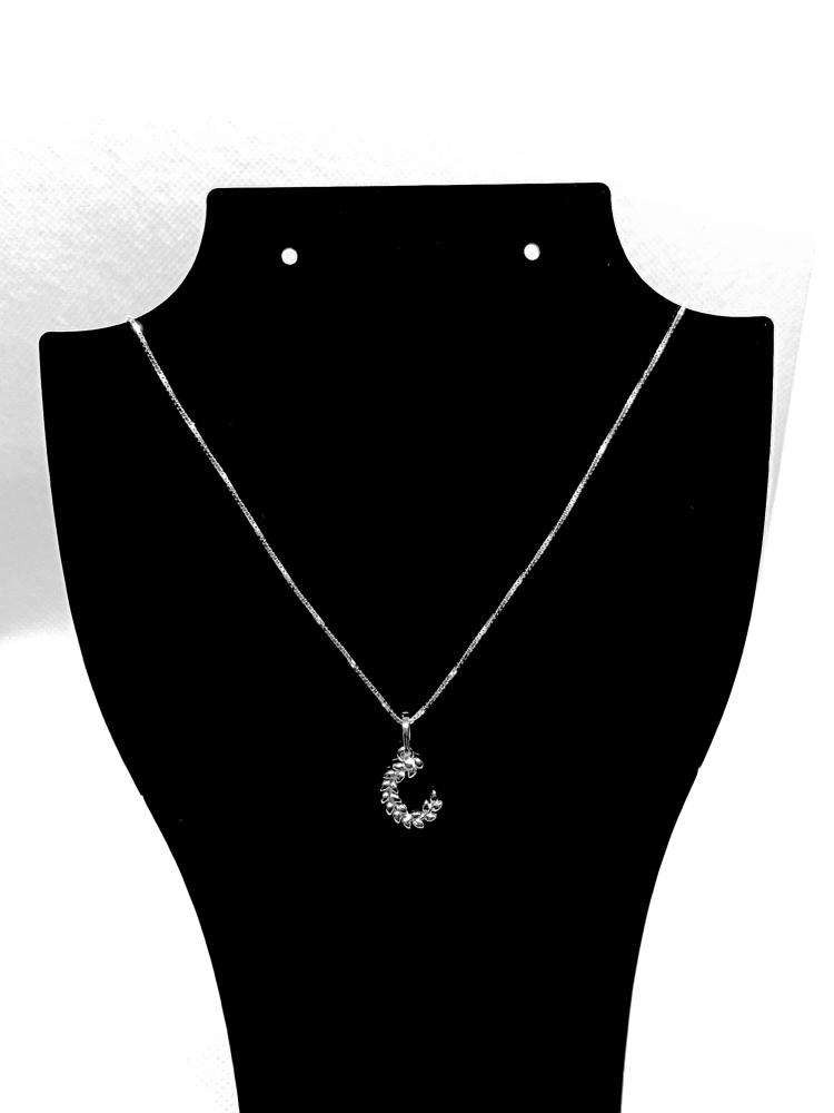 Colar com pingente raminho 