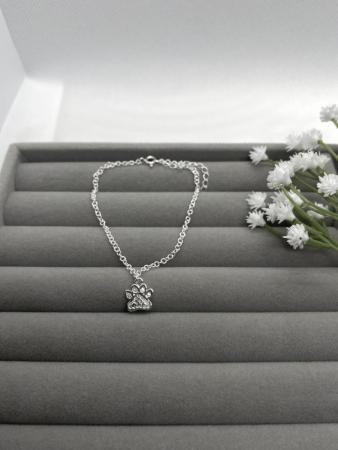 Pulseira pata cravejada 